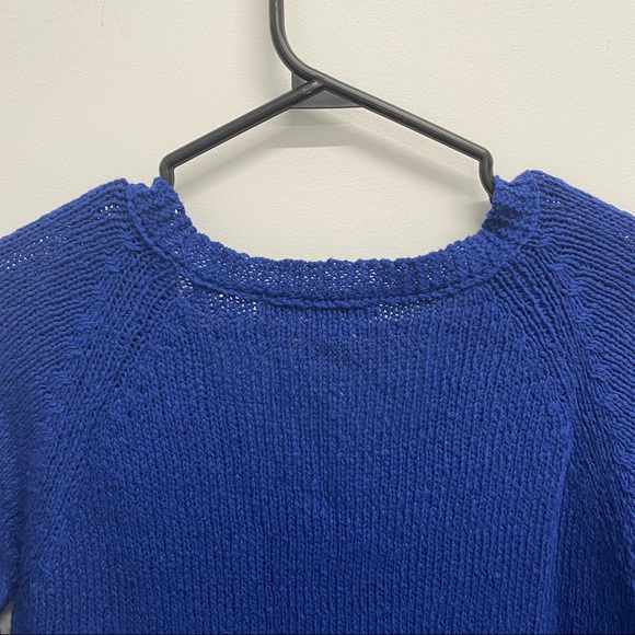 ✨NEW✨ BLUE VINTAGE KNITTED TOP | SEARS - Picture 8 of 8